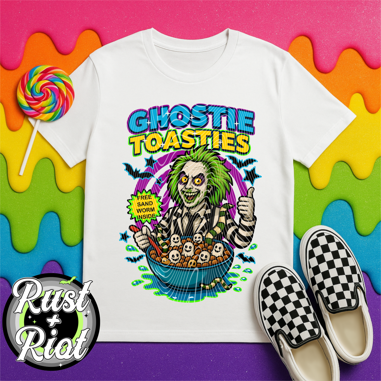 Cereal Killers Horror PNG Bundle – Retro Comic-Style Slasher Breakfast Set (10 Designs)