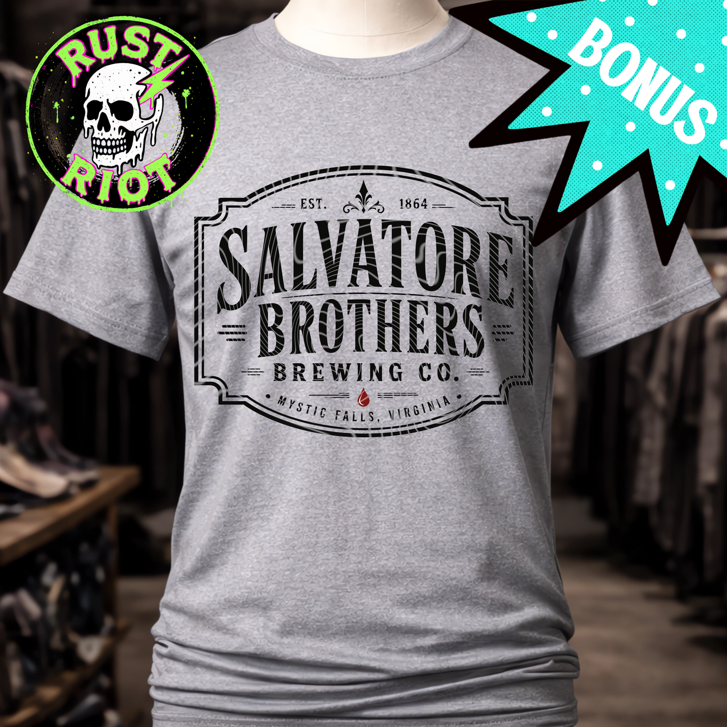 Bloodline Arcana Tee Graphic | Neo Trad Vampire Tarot | PNG Digital Download