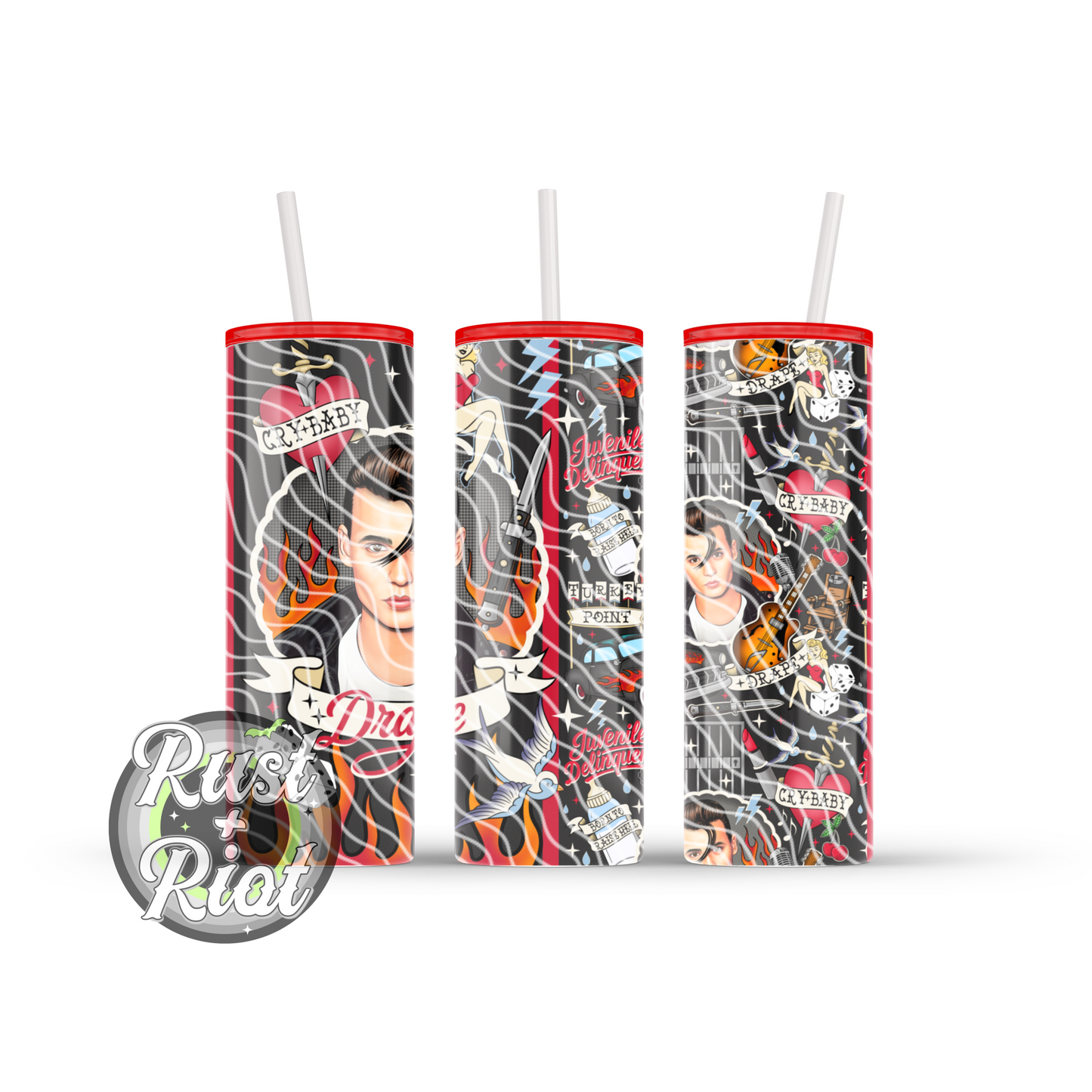 Juvenile Delinquent Everything Bundle, 1990s Cult Classic Digital Graphics for Fabric, DTF, DTG, UVDTF, and Sublimation Printing