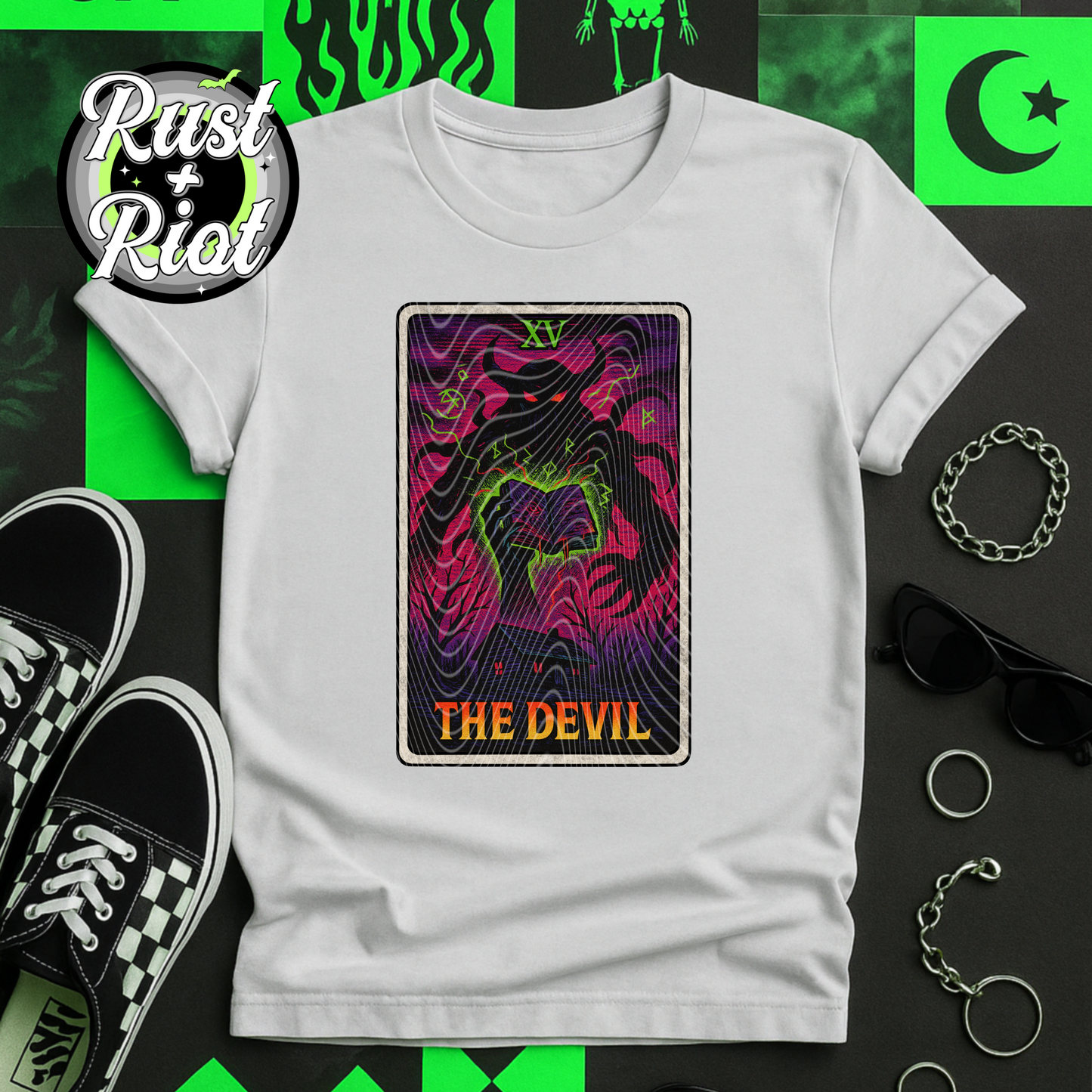 Dead by Dawn Everything Bundle – Retro Horror Tarot Design Set