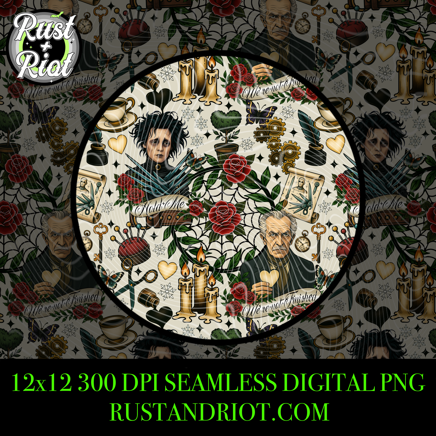 Serving Tea - The Creation Bundle PNG Set for Sublimation, DTF, Paper, Fabric and Crafts
