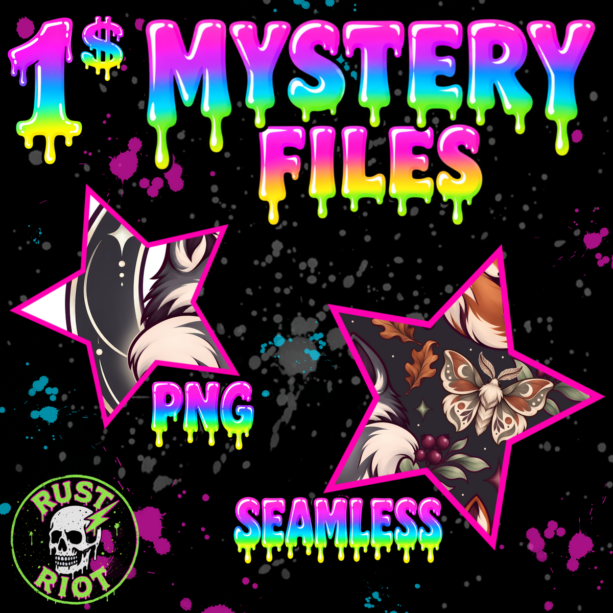 MYSTERY FILES #10 | Choose Your Format | PNG Digital Download (Copy)
