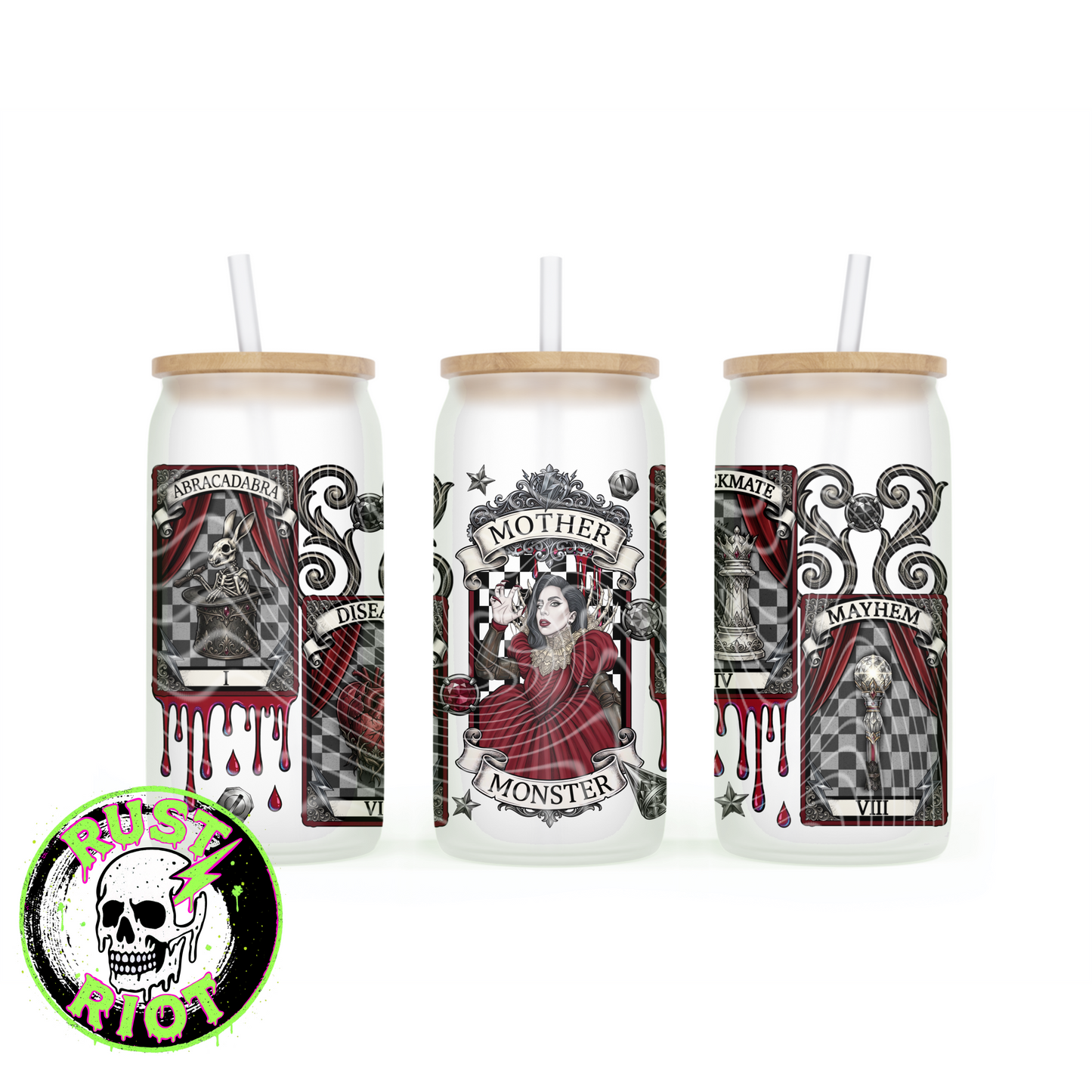 House of Mayhem Everything Bundle | Gothic Tarot Graphic Set | PNG Digital Download