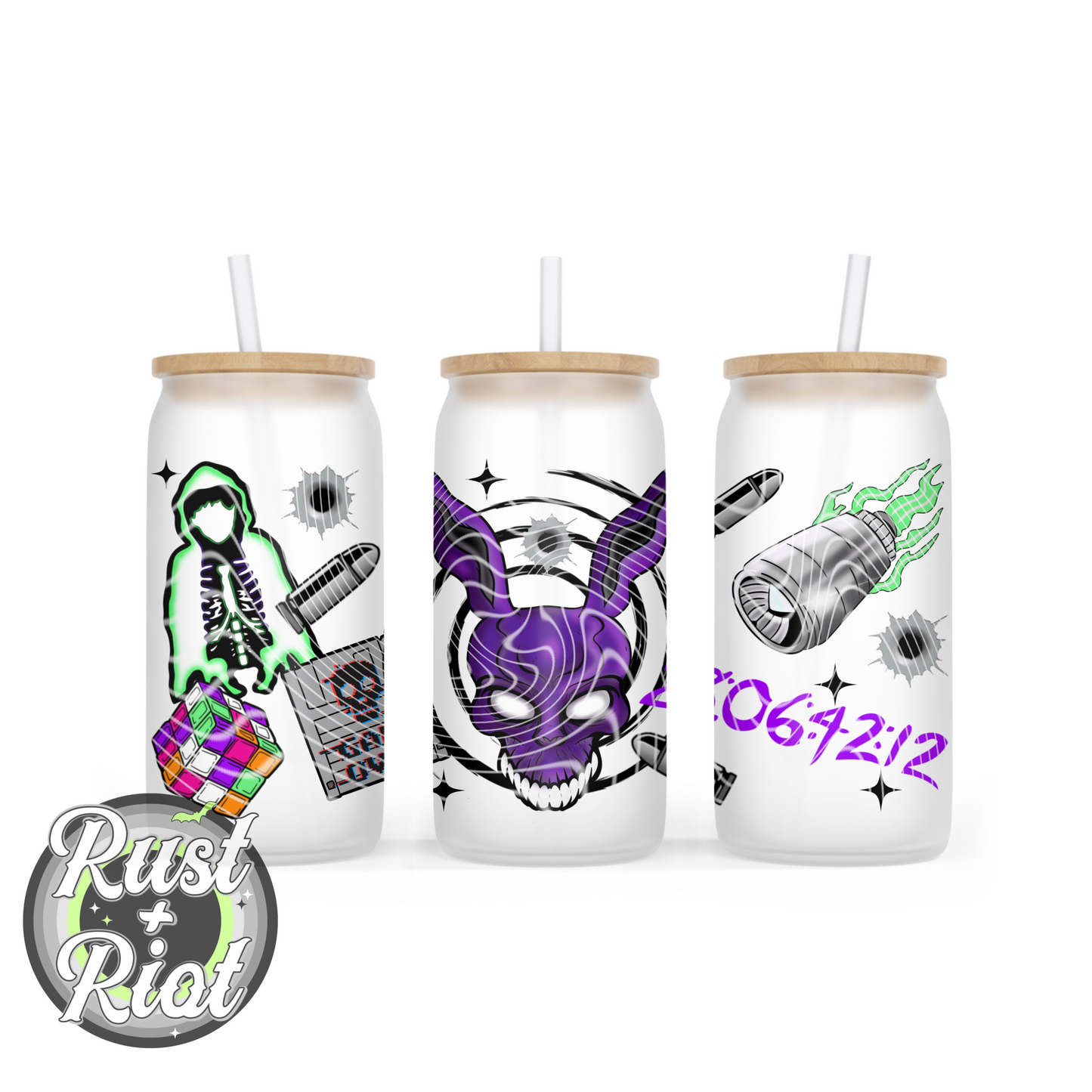 They Made Me Do It | Cult Sci-Fi Glass Can Wrap | PNG Digital Download