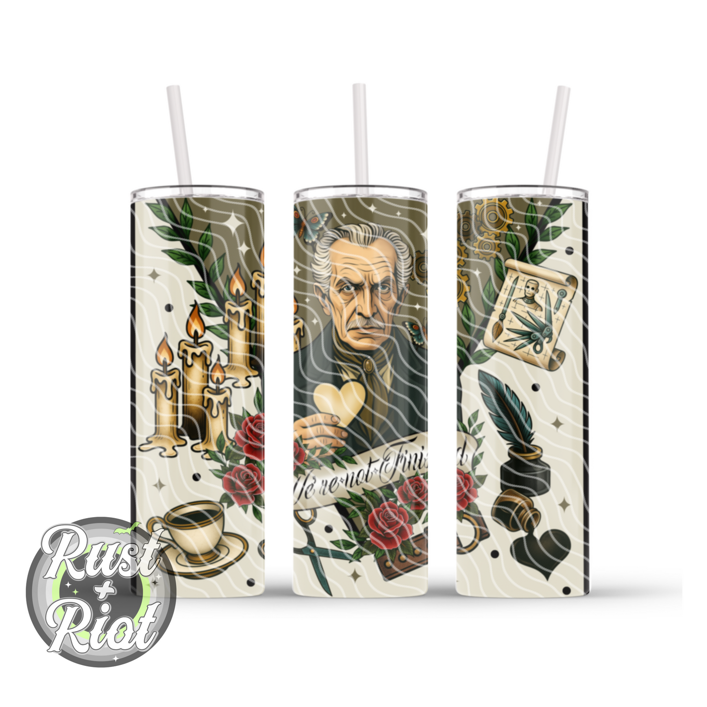 Serving Tea - The Inventor and The Creation Everything Bundle PNG Set for Sublimation, DTF, Paper, Fabric and Crafts