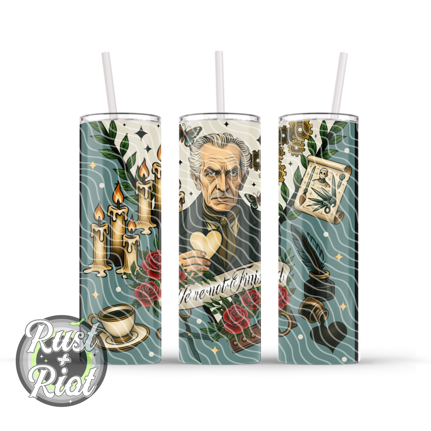 Serving Tea - The Inventor and The Creation Everything Bundle PNG Set for Sublimation, DTF, Paper, Fabric and Crafts