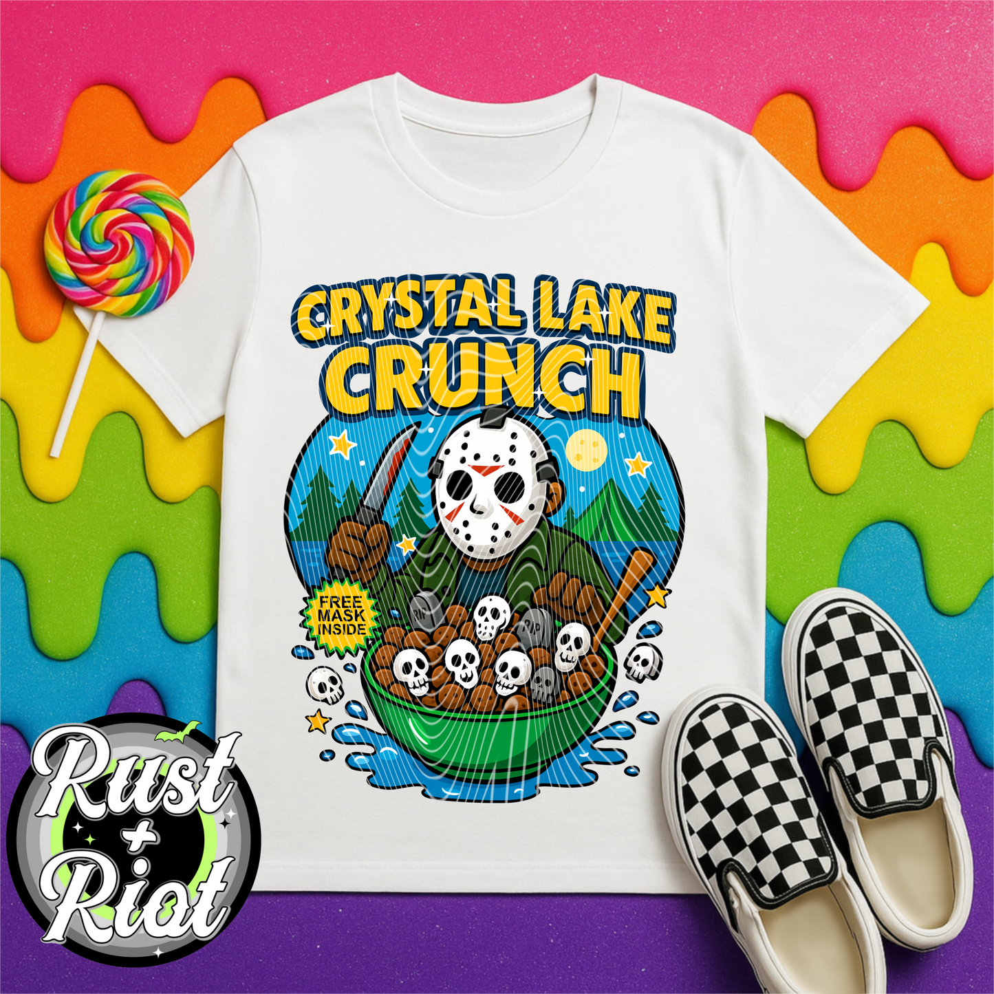 Cereal Killers Horror PNG Bundle – Retro Comic-Style Slasher Breakfast Set (10 Designs)