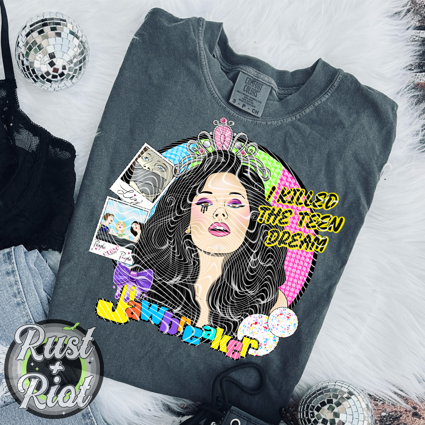 Teen Dream Main PNG with Spine 90s Cult Classic Movie Digital Image for DTG, DTF, UVDTF or Sublimation Printing