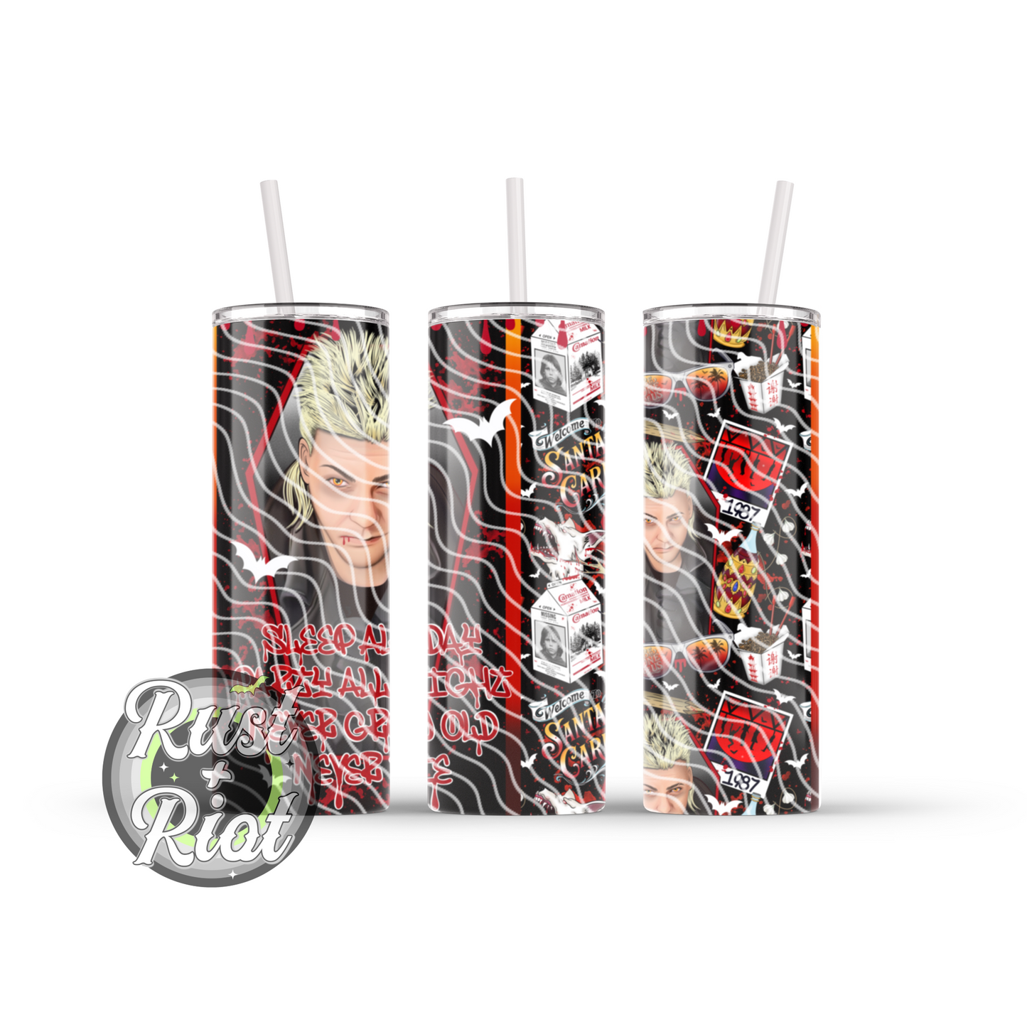 All the Damn Vampies Everything Bundle, Main PNGs, Seamless, Color Coordinates, 16oz Glass Can, 20oz Skinny Tumbler, 80s Cult Classic Digital images for Fabric, Sublimation, DTF, DTG, UVDTF, and Sublimation Printing