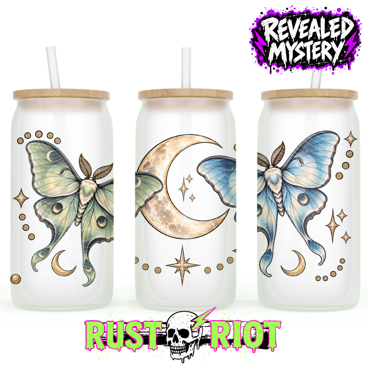 Lunar Wings | Celestial Moth | PNG Digital Download