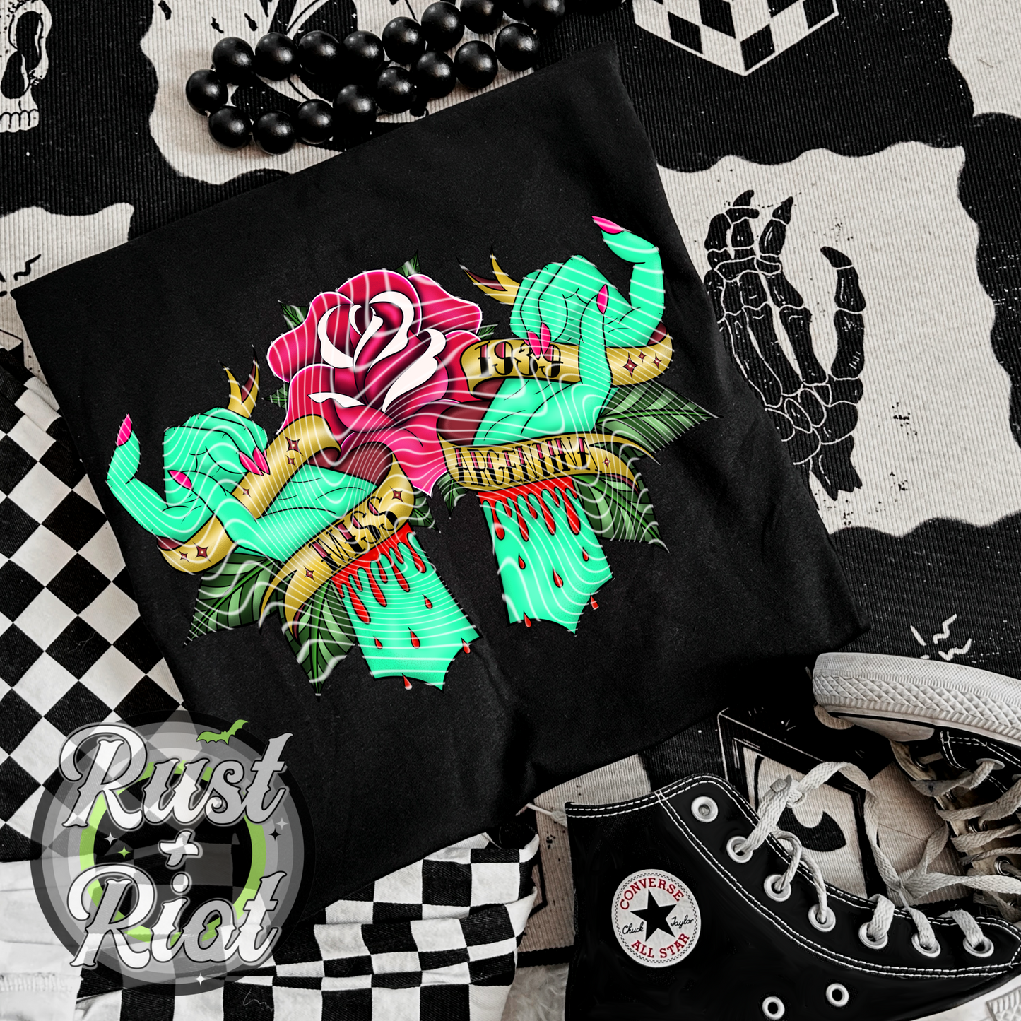 I’ve Got Demons Everything Bundle, Main PNGs, Seamless, Color Coordinates, 16oz Glass Can, 20oz Skinny Tumbler, 80s Cult Classic Digital images for Fabric, Sublimation, DTF, DTG, UVDTF, and Sublimation Printing