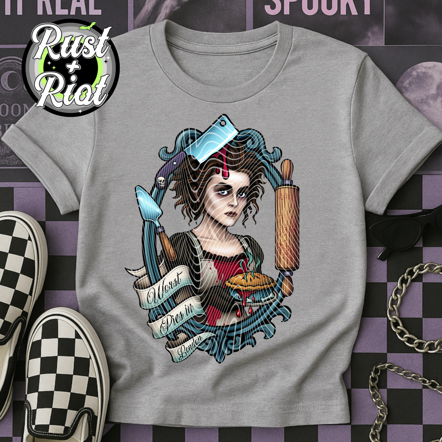 Grindhouse Gourmet The Barber & The Butcher Everything Bundle – Full Horror PNG Set