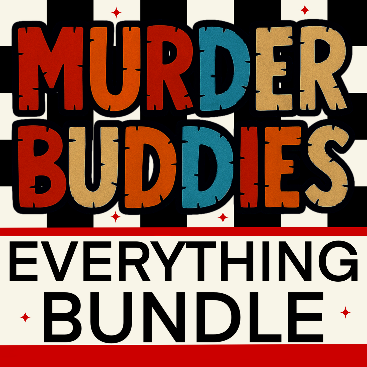 Murder Buddies Everything Bundle – Creepy Cute Horror PNG Set