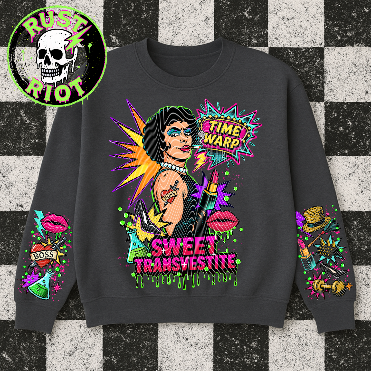 Frankly Fabulous | Retro Glam Cult Classic PNG Tee Graphic | Digital Download