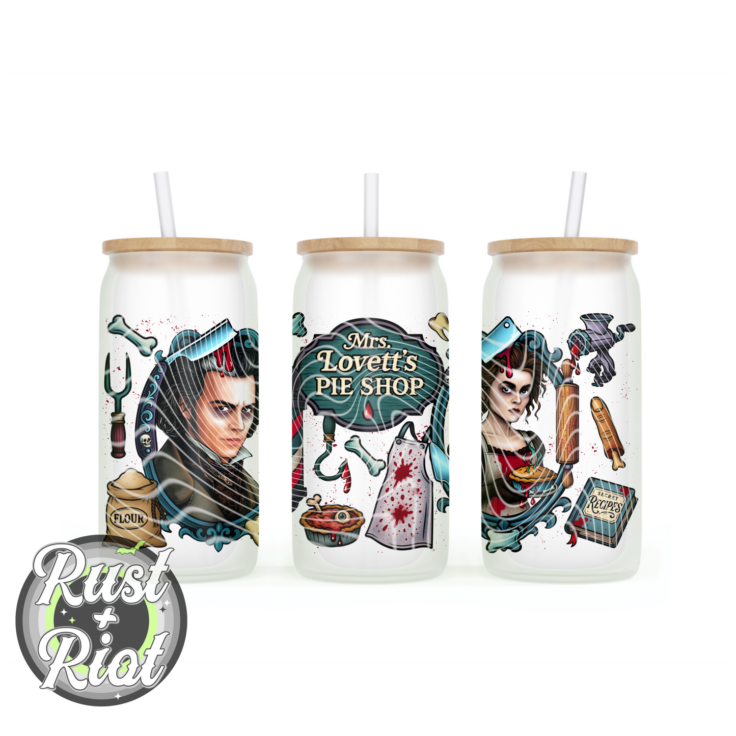 Grindhouse Gourmet The Barber & The Butcher Everything Bundle – Full Horror PNG Set