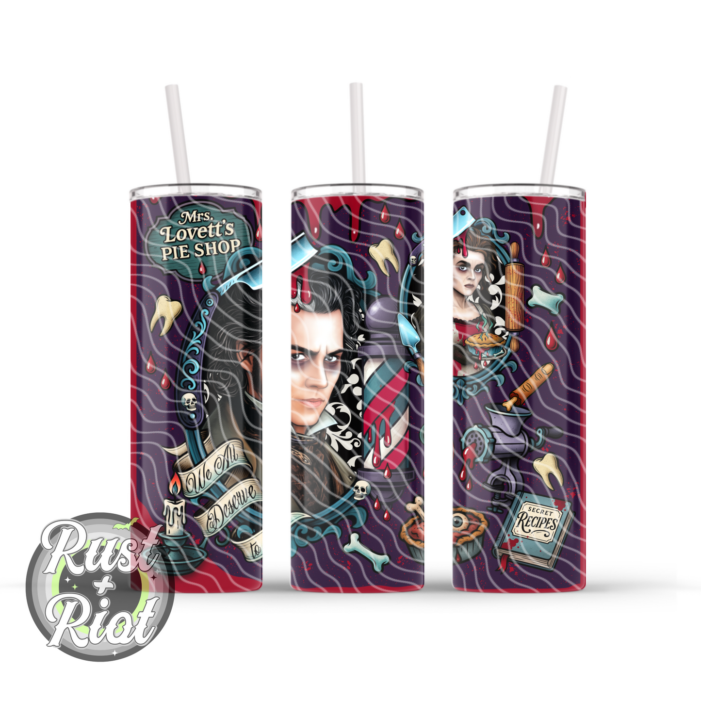 Grindhouse Gourmet The Barber & The Butcher Everything Bundle – Full Horror PNG Set