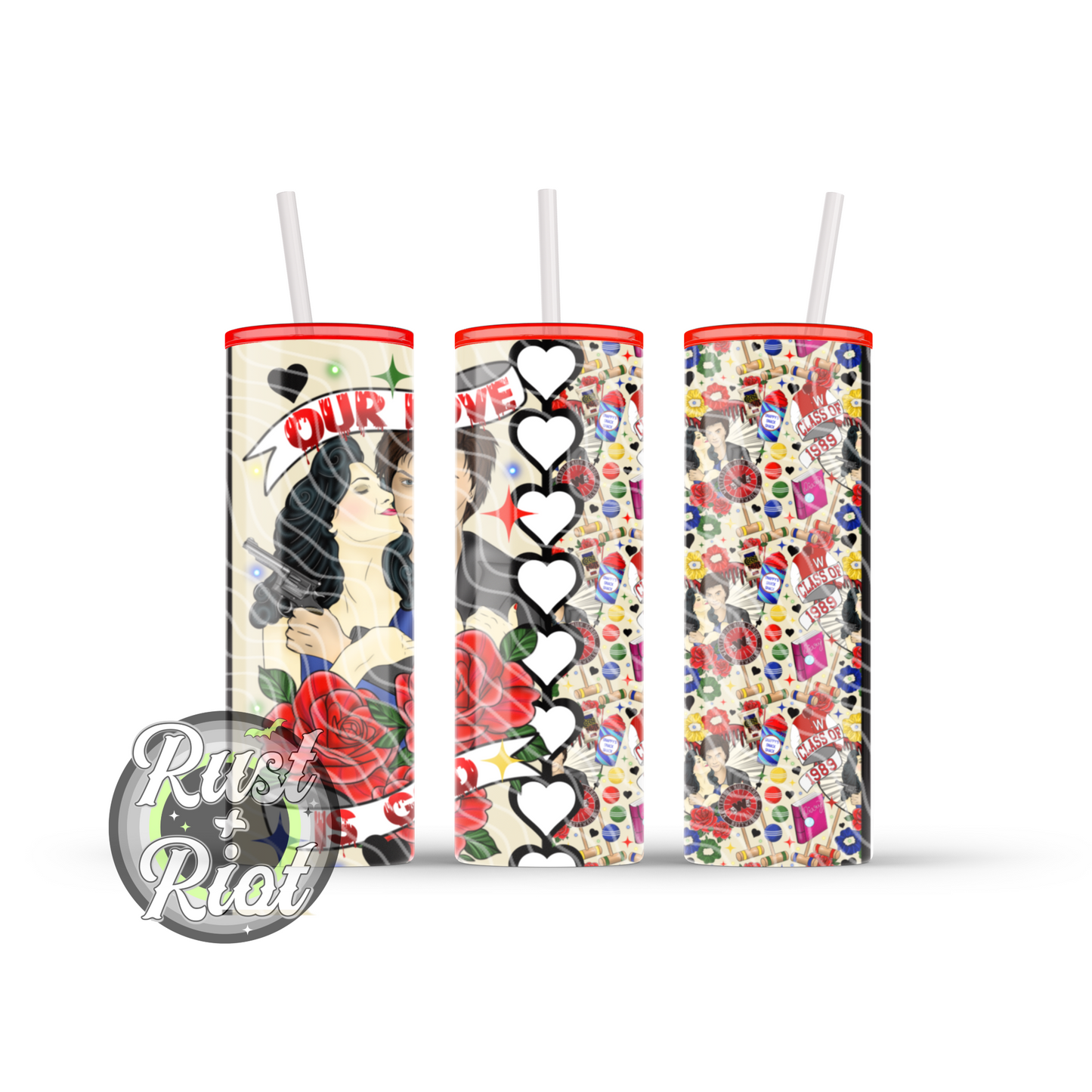 What’s Your Damage | Dark Cult Teen Tumbler Wrap | PNG Digital Download