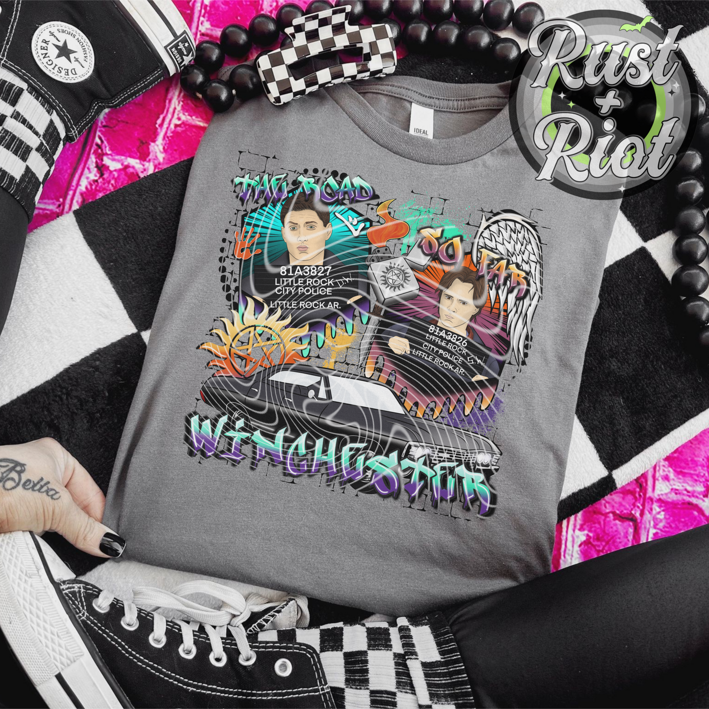 SPN The Road So Far Main PNG, Digital Graphic Image for Sublimation, DTF, UVDTF, and DTG Printing