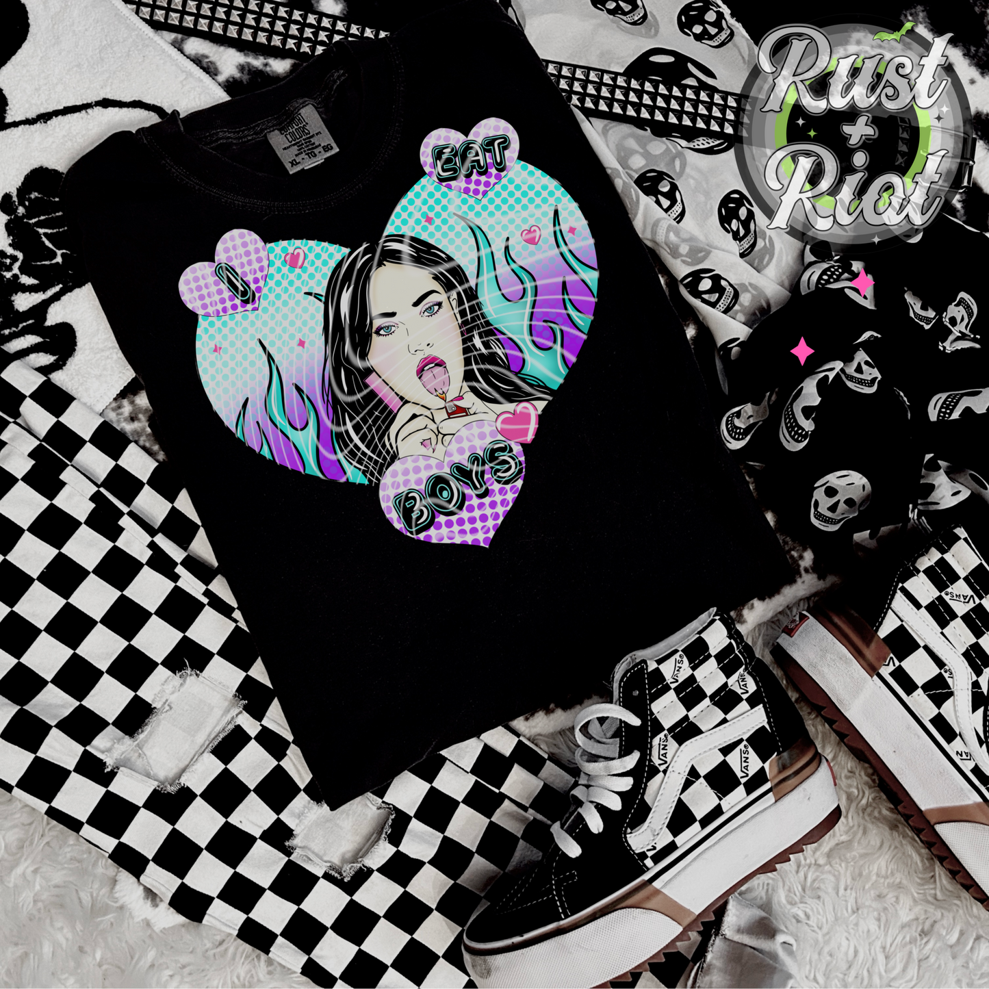 I Eat Boys Main PNG, Cult Classic Movie Digital Image for UVDTF or Sublimation Printing