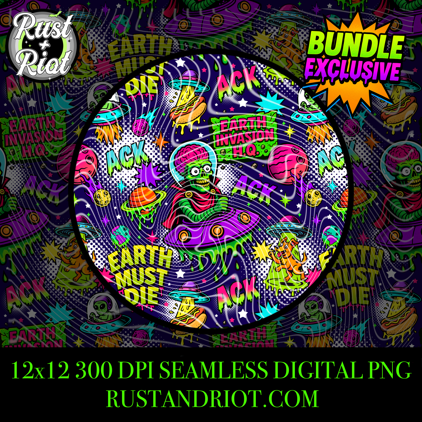 Earth Must Die – Retro Sci-Fi Horror Mega Bundle (Core + Exclusive Set)