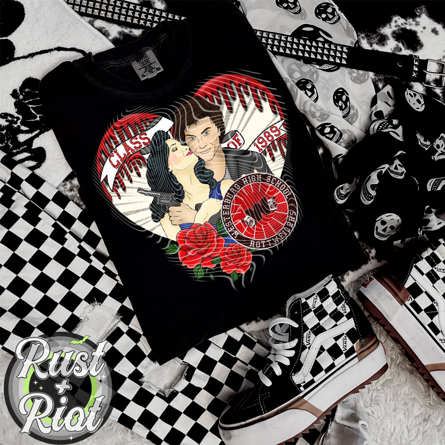 What’s Your Damage Main PNG, 80s Cult Classic Digital Image for UVDTF or Sublimation Printing