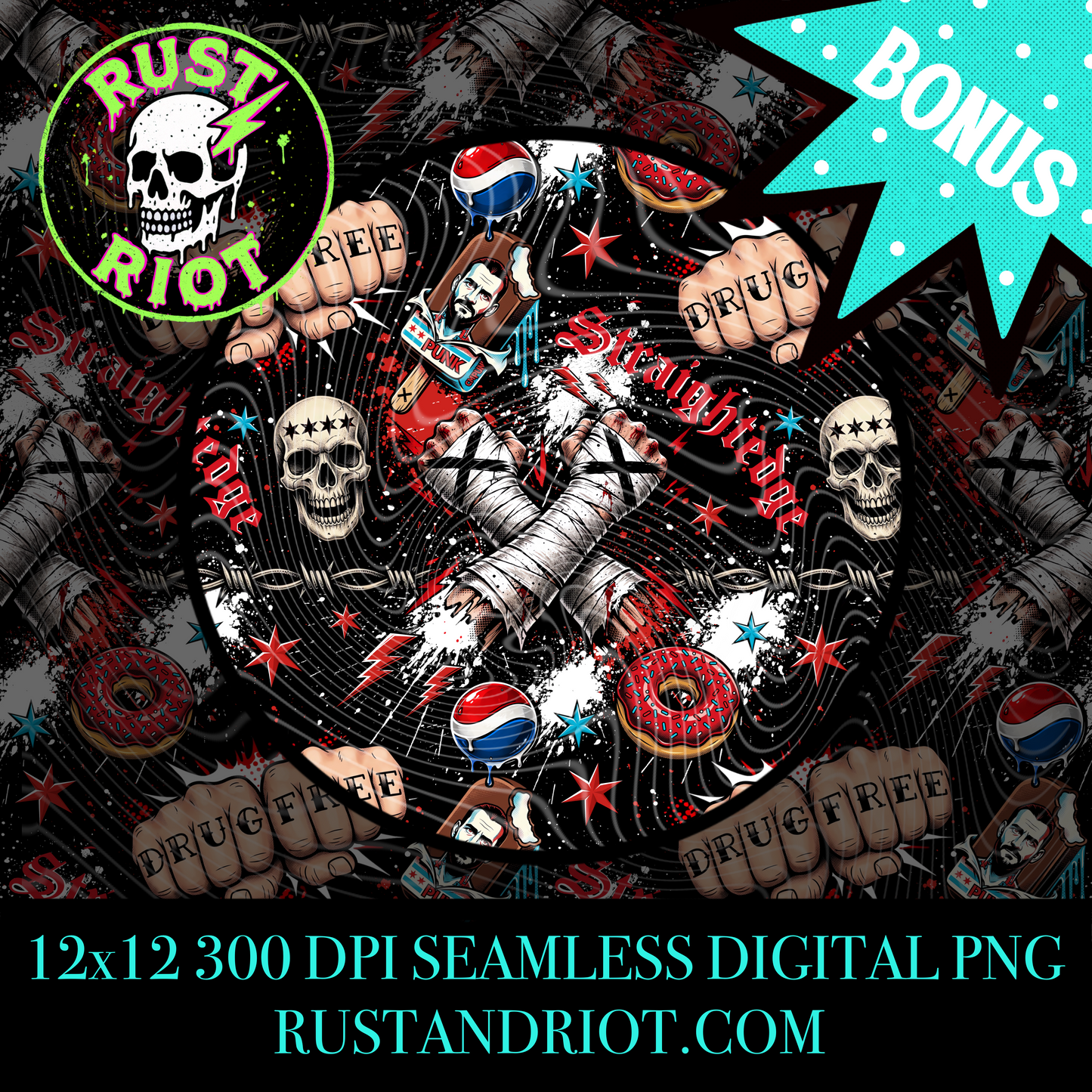 Chicago Made Everything Bundle | Tattoo Comic Graphic Set | PNG Digital Download