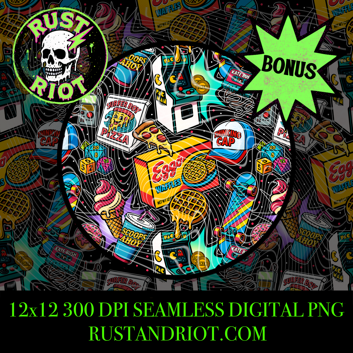 Strange Vibes Only | Retro Horror Everything Bundle | PNG Digital Download