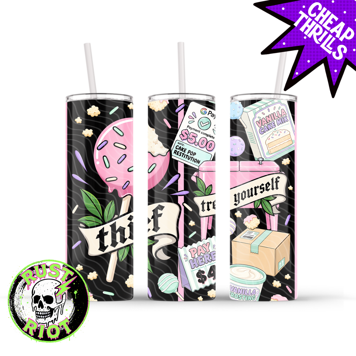 Treat Yourself | Cake Pop Collection | PNG Digital Download