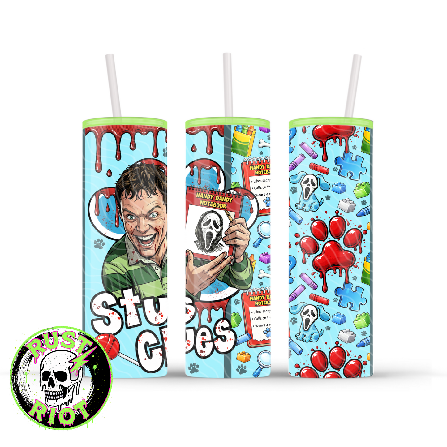 Handy Dandy Horror Everything Bundle | 90s Slasher Cartoon Parody Mashup Graphic Set | PNG Digital Download