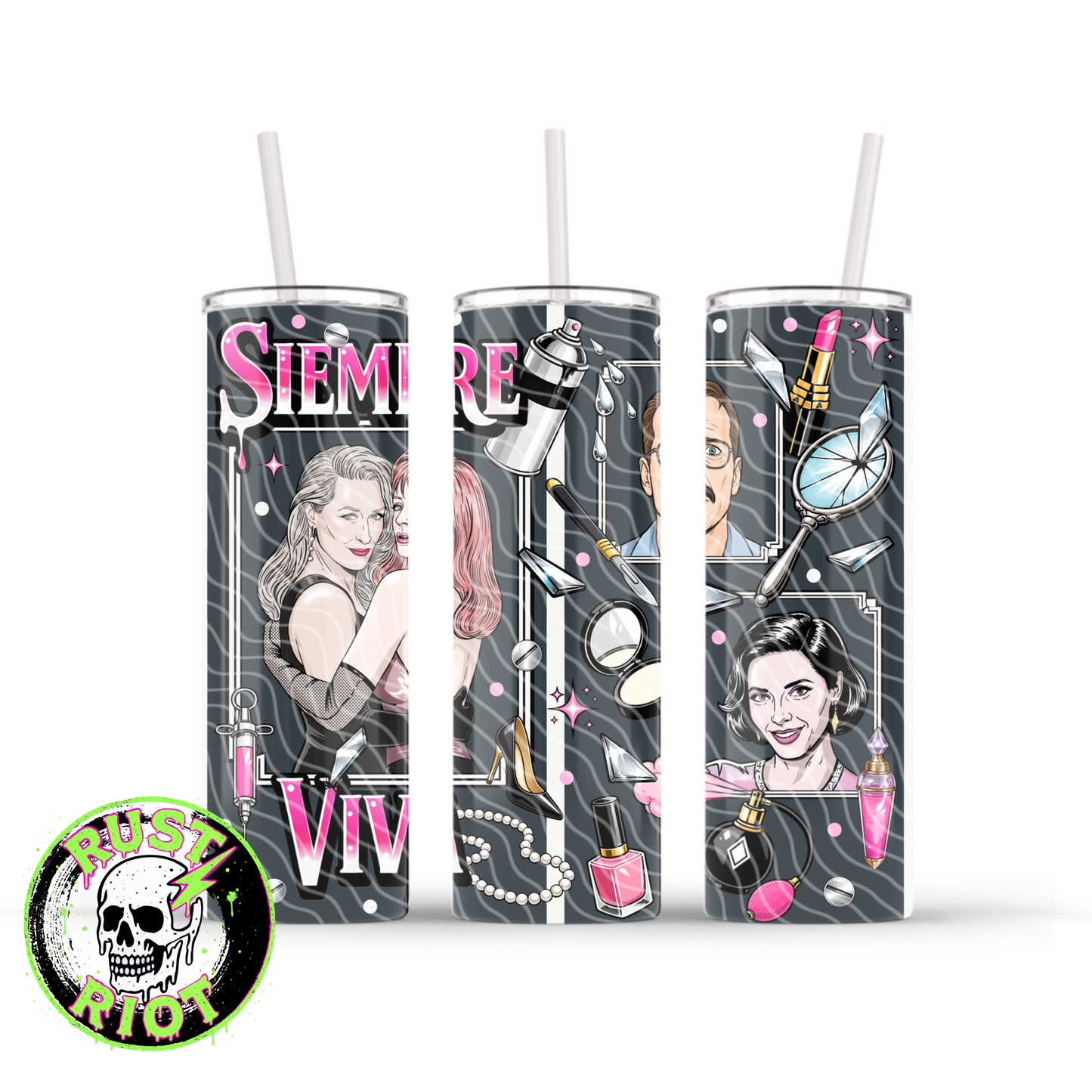 Siempre Viva Everything Bundle | Immortal Glam Horror Graphic Set | PNG Digital Download