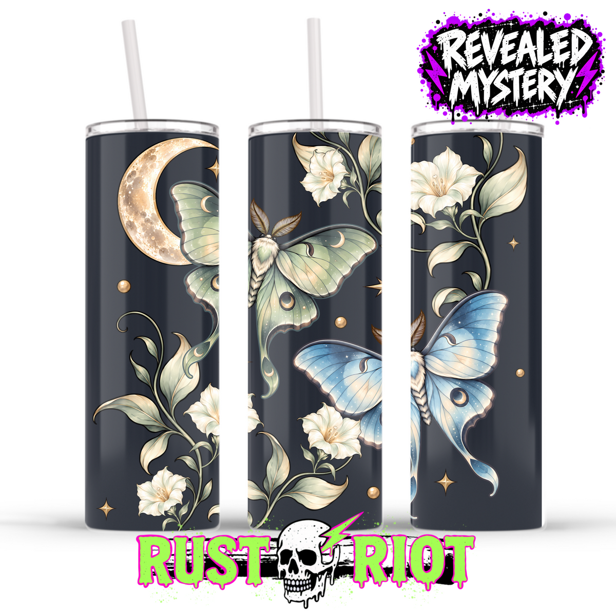 Lunar Wings | Celestial Moth | PNG Digital Download
