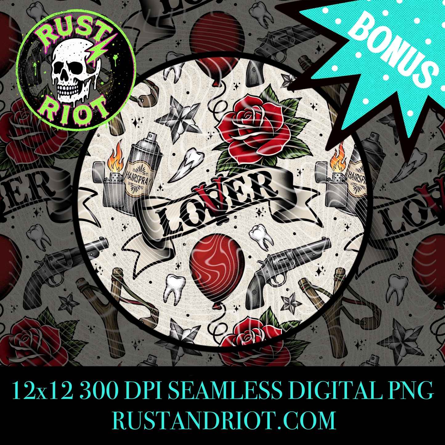 Deadlights Await Everything Bundle | Horror Tattoo Graphic Set | PNG Digital Download