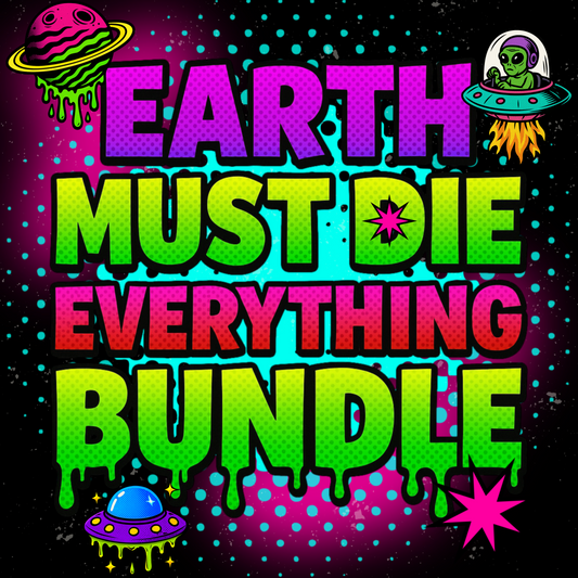 Earth Must Die – Retro Sci-Fi Horror Mega Bundle (Core + Exclusive Set)