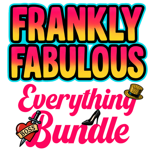 Frankly Fabulous Everything Bundle – Full Retro Camp Set + Bonus PNGs