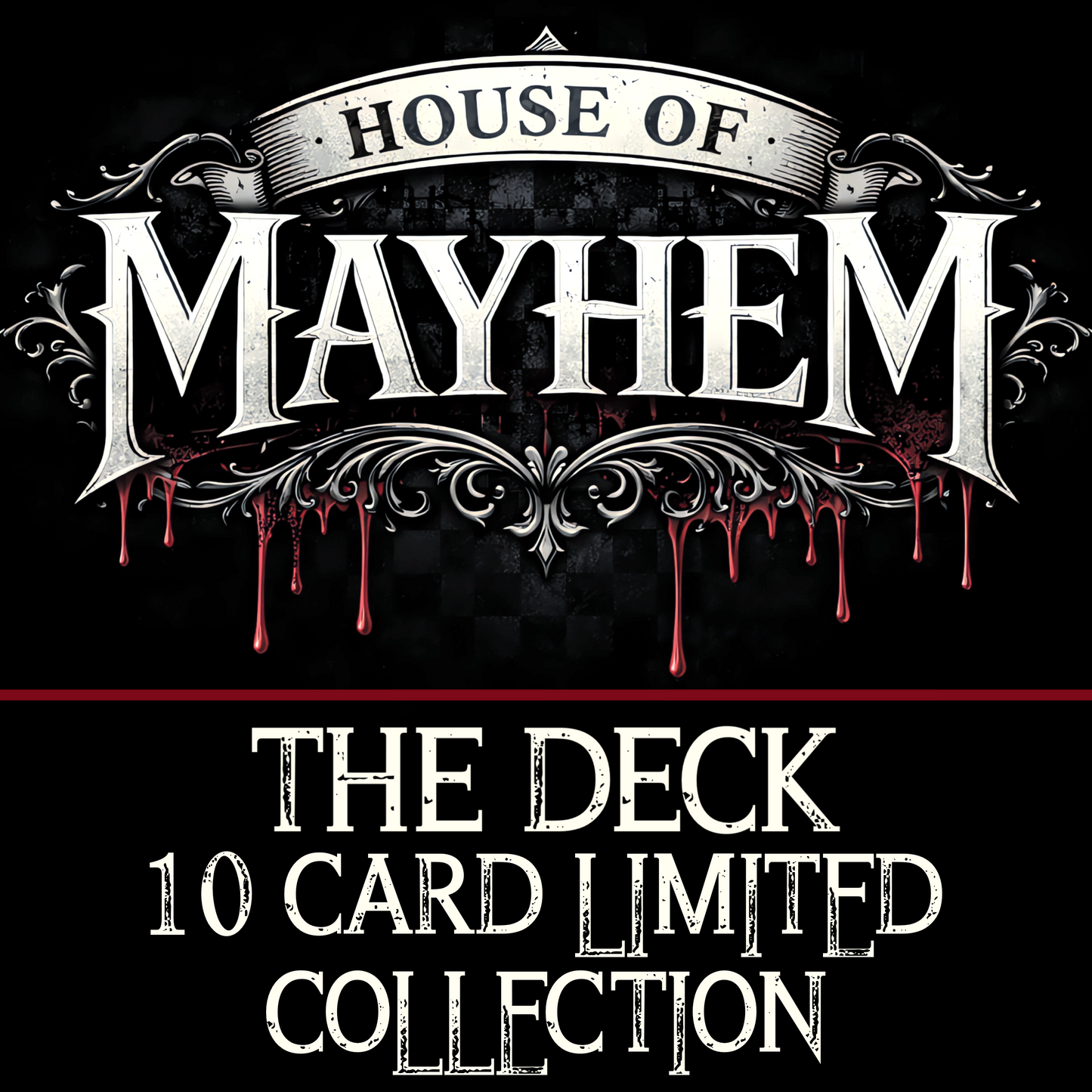 House of Mayhem - The Deck Limited (5) Bundle | Gothic Tarot Collection | PNG Digital Download