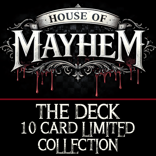 House of Mayhem - The Deck Limited (5) Bundle | Gothic Tarot Collection | PNG Digital Download