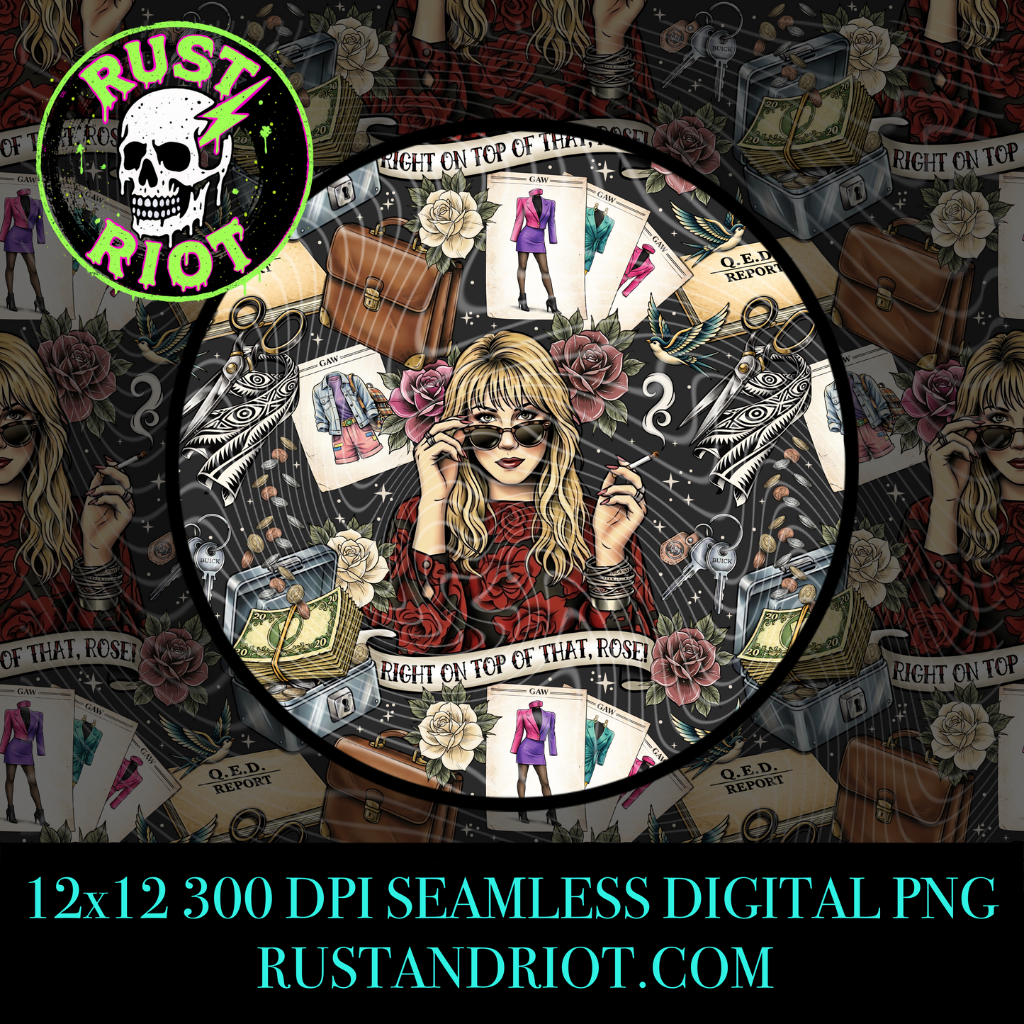 Petty Cash | Dark Comedy Cult Classic Everything Bundle | PNG Digital Download