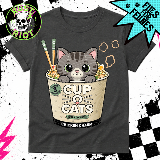 Cup O Cats | Ramen Cat Collection | PNG Digital Download