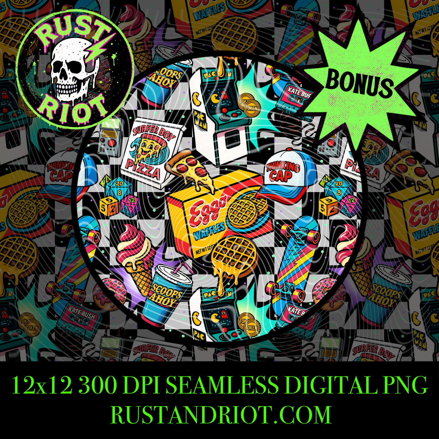Strange Vibes Only | Retro Horror Everything Bundle | PNG Digital Download