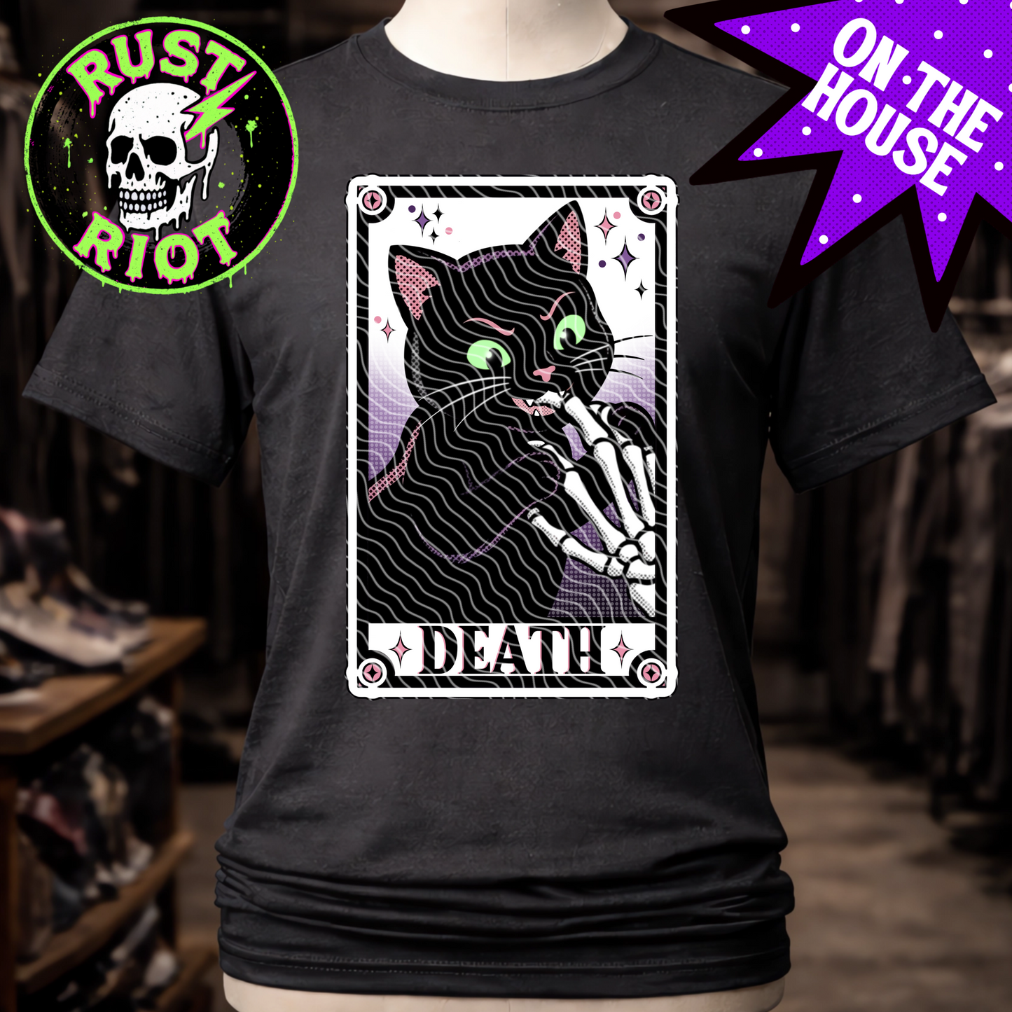 Death Kitty | Freebie | PNG Digital Download