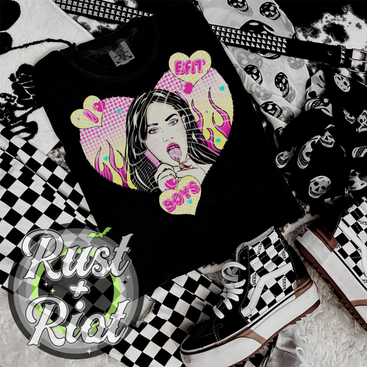 I Eat Boys Main PNG, Cult Classic Movie Digital Image for UVDTF or Sublimation Printing