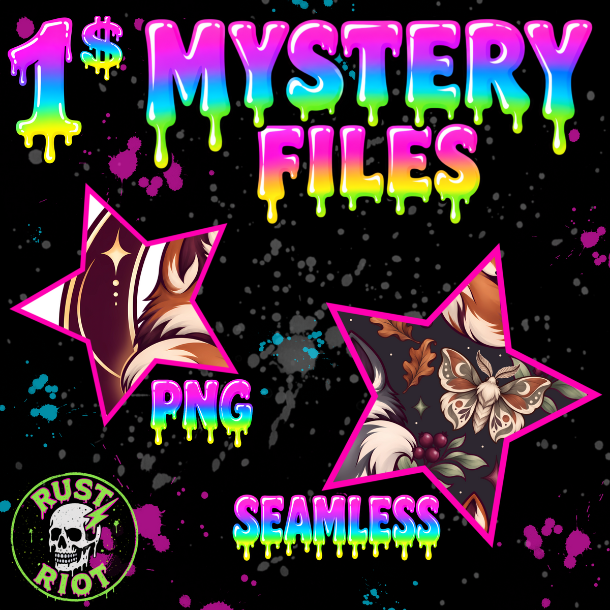 MYSTERY FILES #10 | Choose Your Format | PNG Digital Download (Copy)
