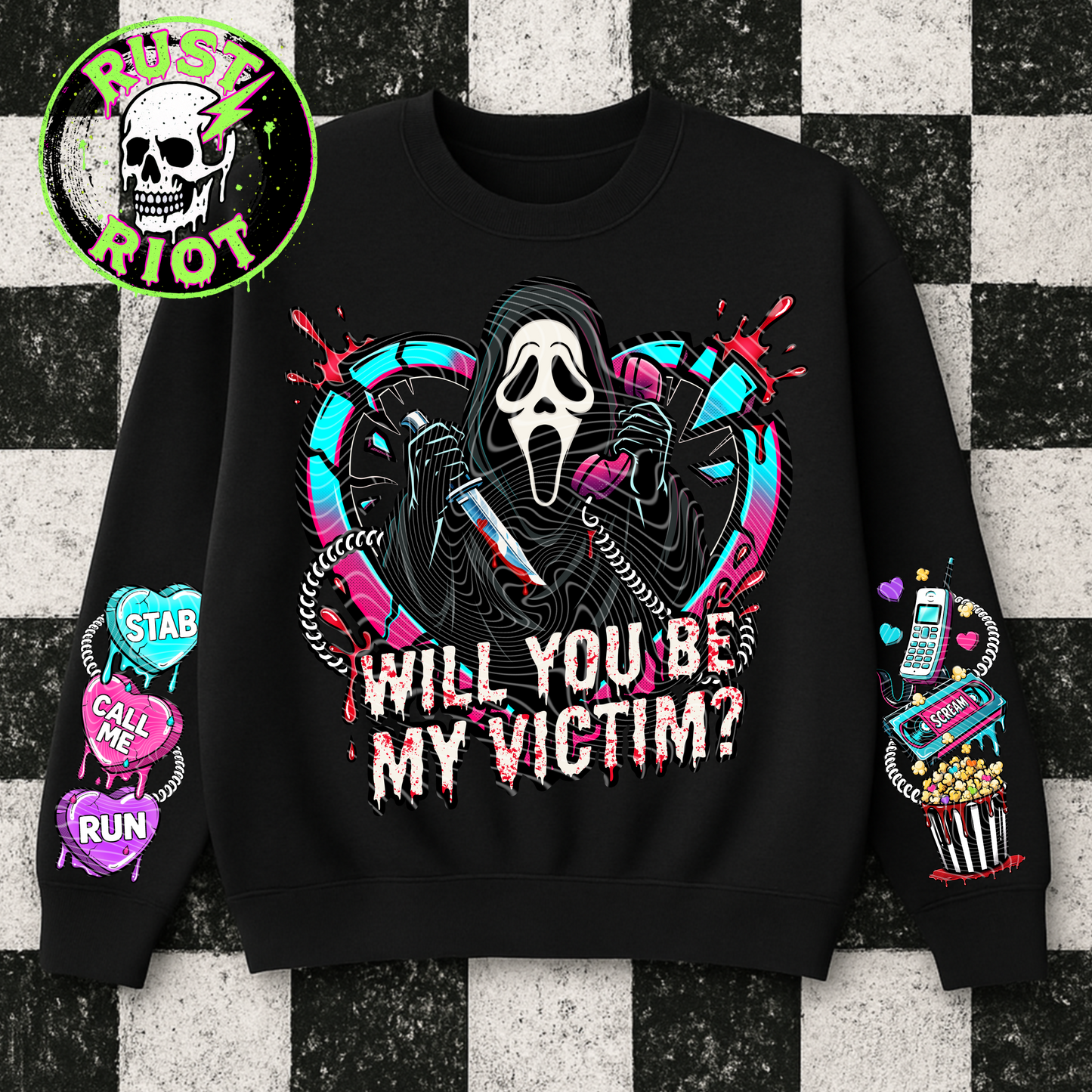 Be My Victim | Cult Slasher Valentine Everything Bundle | PNG Digital Download