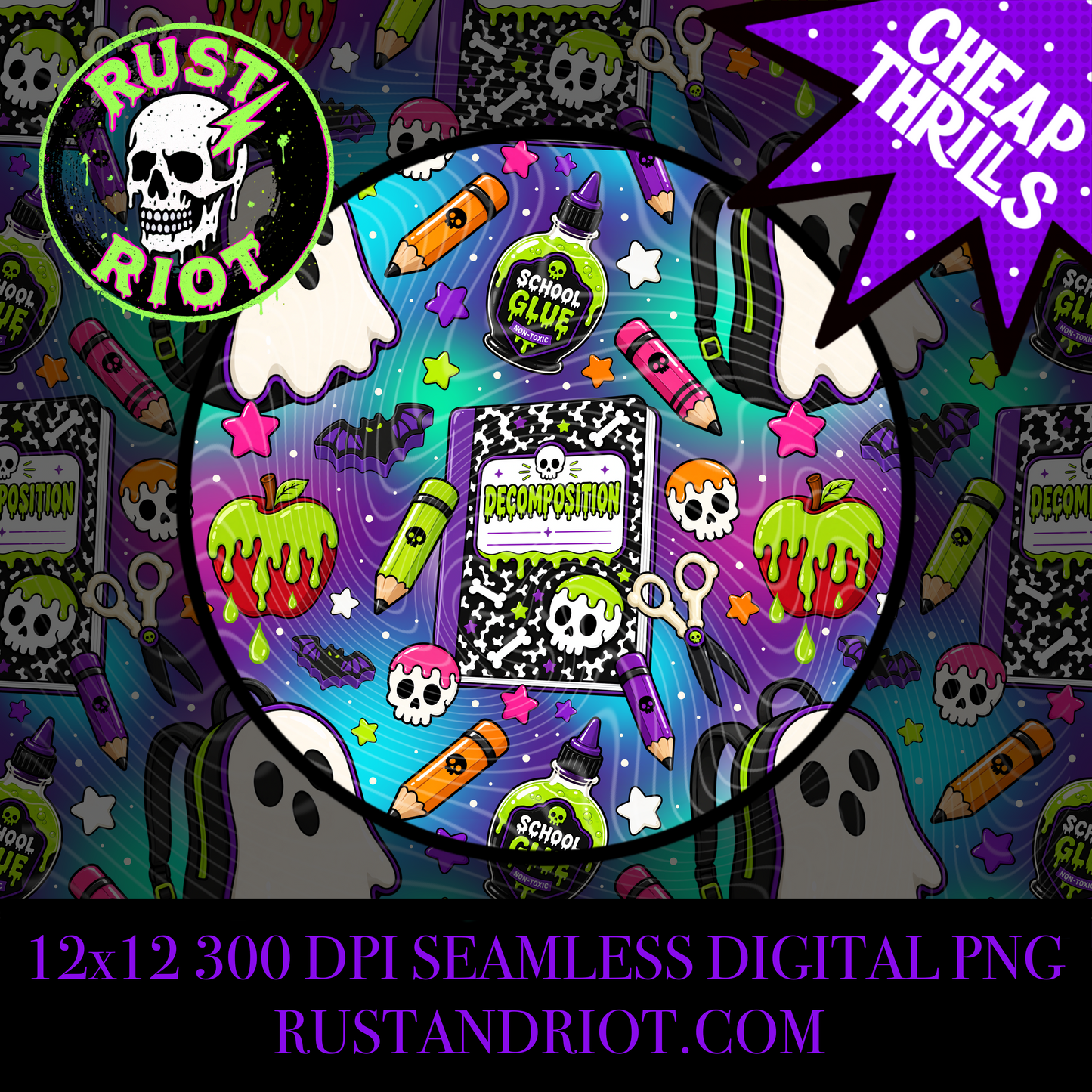 Back to Ghoul - Ghost Edition | Spooky School Collection  | PNG Digital Download