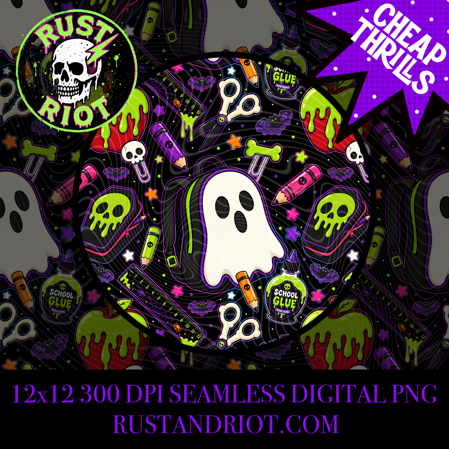 Back to Ghoul - Ghost Edition | Spooky School Collection  | PNG Digital Download