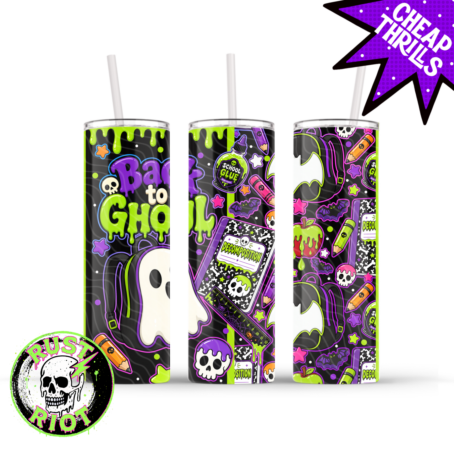 Back to Ghoul - Ghost Edition | Spooky School Collection  | PNG Digital Download