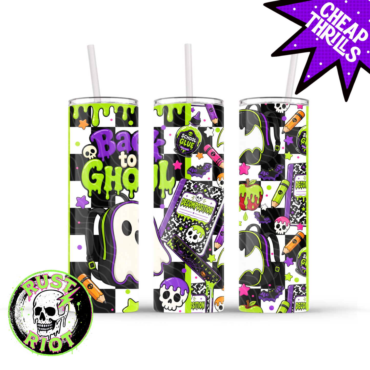 Back to Ghoul - Ghost Edition | Spooky School Collection  | PNG Digital Download
