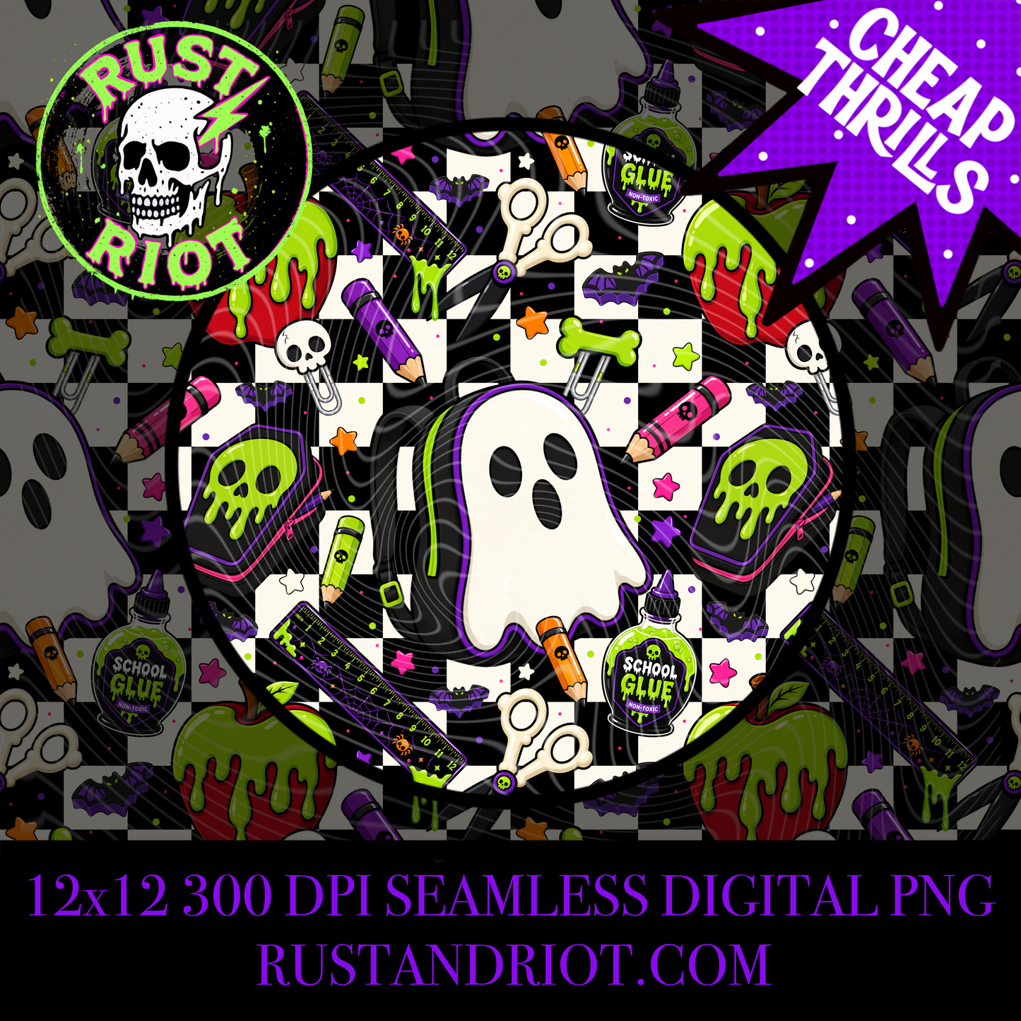 Back to Ghoul - Ghost Edition | Spooky School Collection  | PNG Digital Download