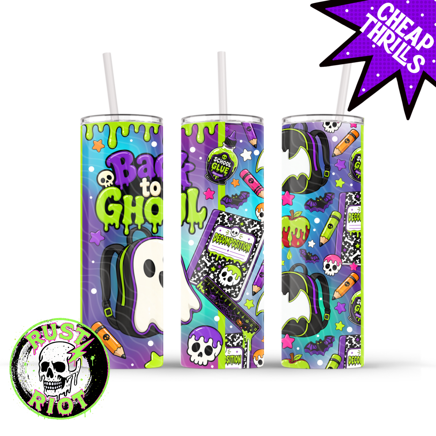 Back to Ghoul - Ghost Edition | Spooky School Collection  | PNG Digital Download