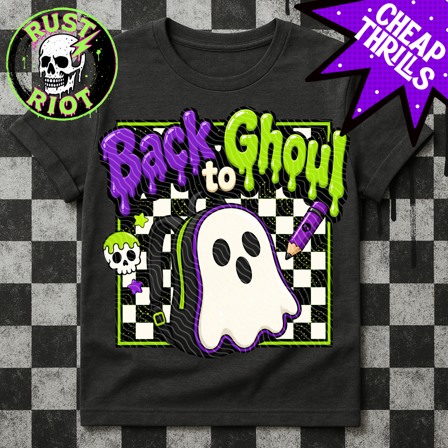 Back to Ghoul - Ghost Edition | Spooky School Collection  | PNG Digital Download